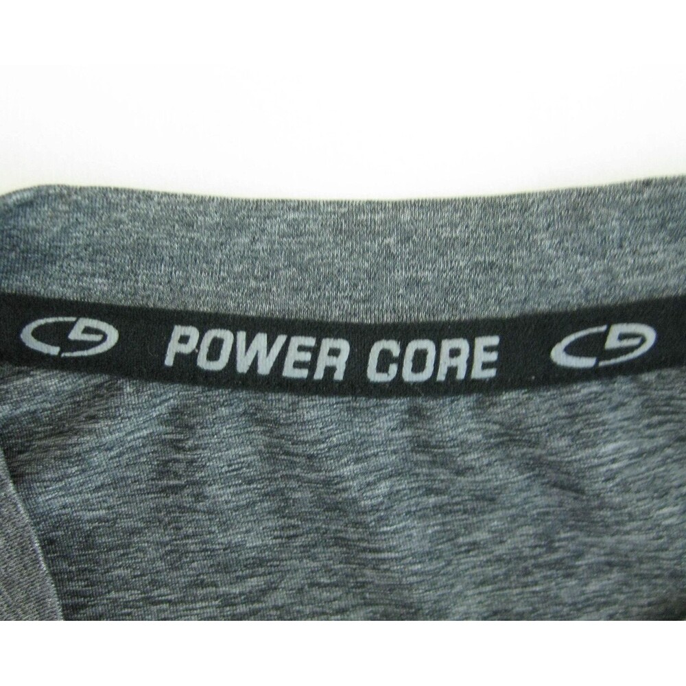 CHAMPION Men's Small Gray Long Sleeve Reflective Athletic T-Shirt Base Layer Top - Picture 3 of 4